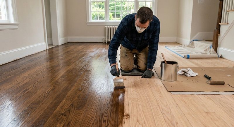 Floor Staining Service in Olathe, KS