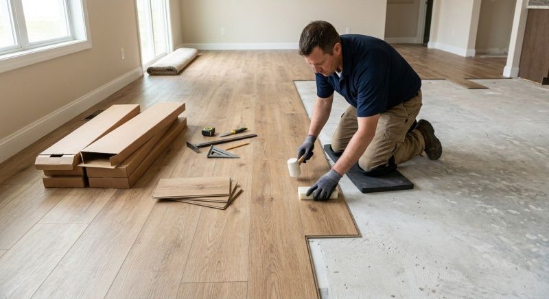 Luxury Vinyl Tile Installation in Fort Worth, TX