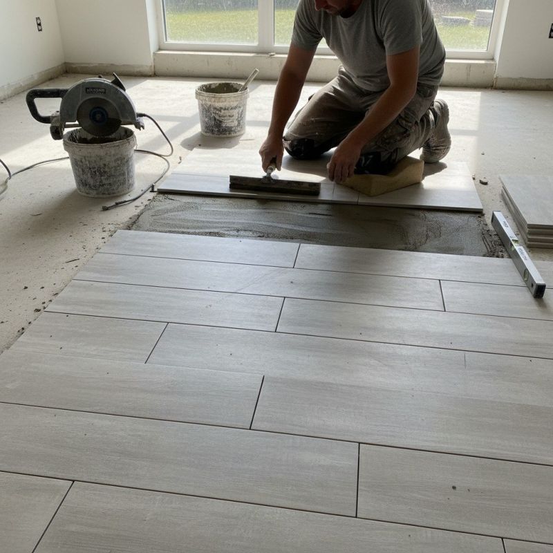 Mosaic Tile Floor Installation in Frederick, MD
