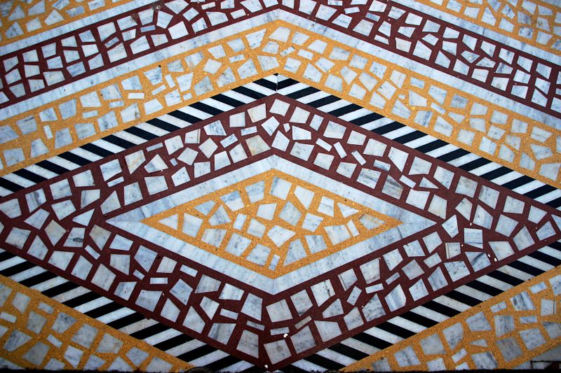 Mosaic Tile Floor Installation in Alexandria, VA