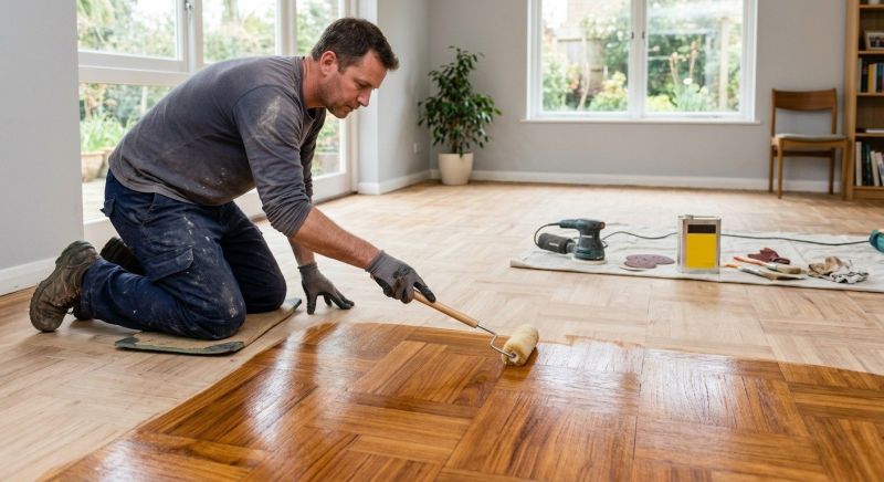 Tiger Wood Floor Refinishing in Overland Park, KS