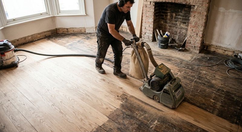 Ash Floor Refinishing in Olathe, KS