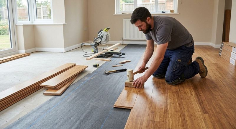 Bamboo Flooring Installation in Manassas, VA