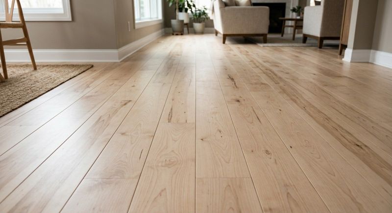 Birch Floor Installation in Fort Worth, TX