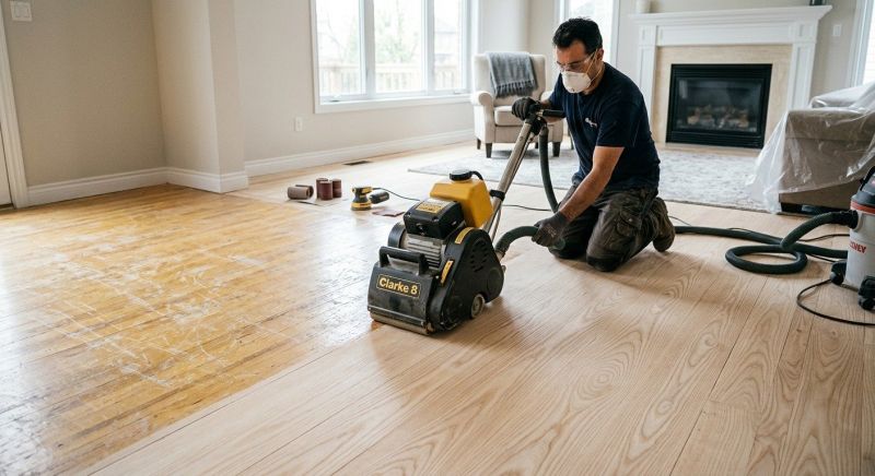 Birch Floor Refinishing in Kansas City, KS