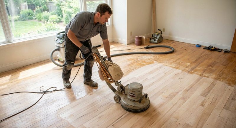 Birch Floor Refinishing in Olathe, KS