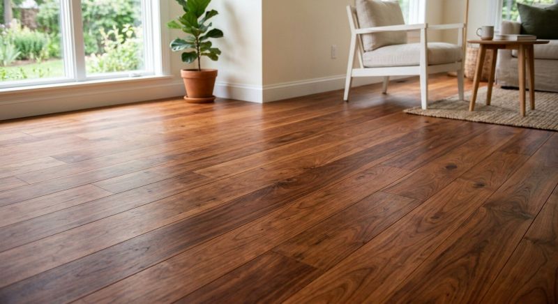 Cherry Floor Installation in San Antonio, TX