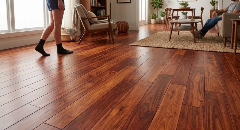 Cherry Floor Installation in Manassas, VA