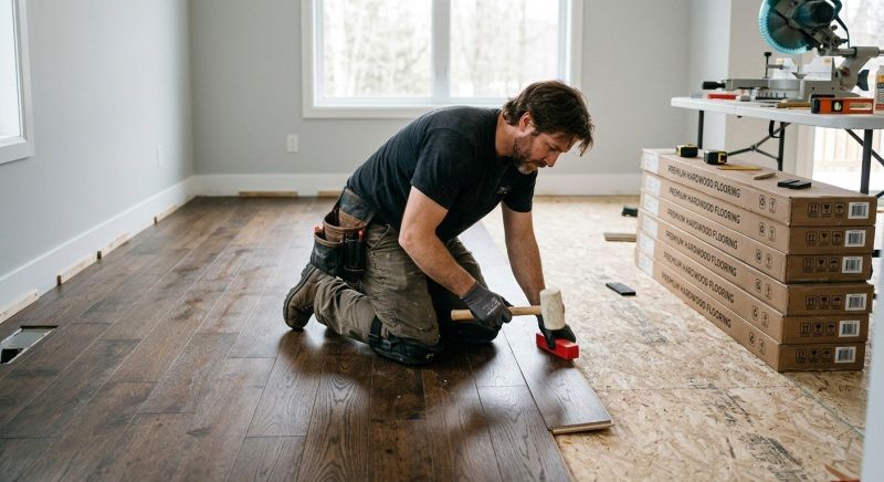 Finished Floor Installation in San Antonio, TX