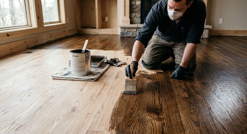 Floor Staining Service in Alpharetta, GA