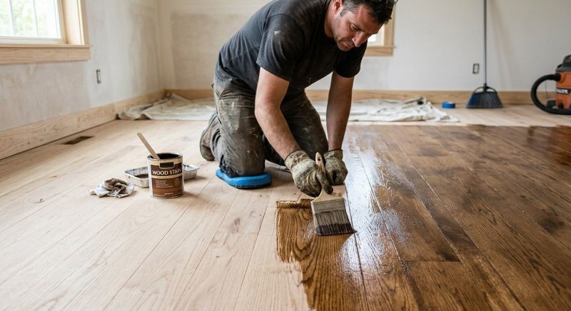 Floor Staining Service in Alpharetta, GA