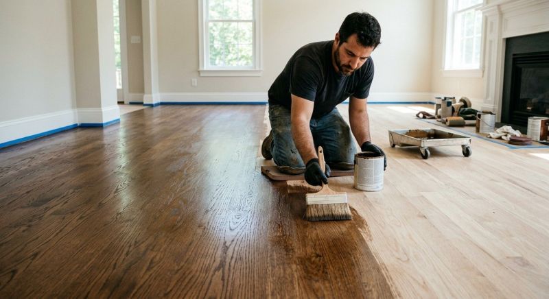 Floor Staining Service in Kansas City, KS