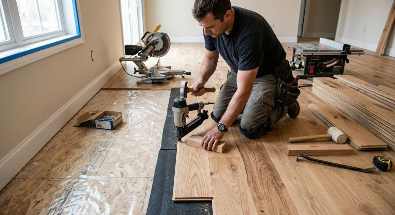Hardwood Floor Installation in Austin, TX