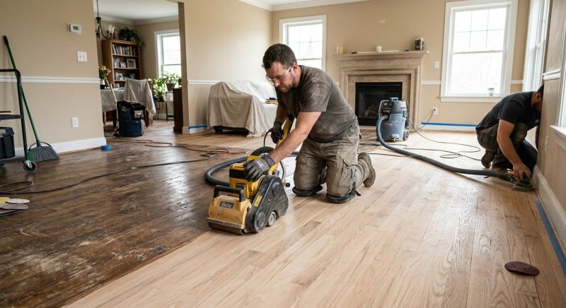 Hardwood Floor Renovation in Austin, TX