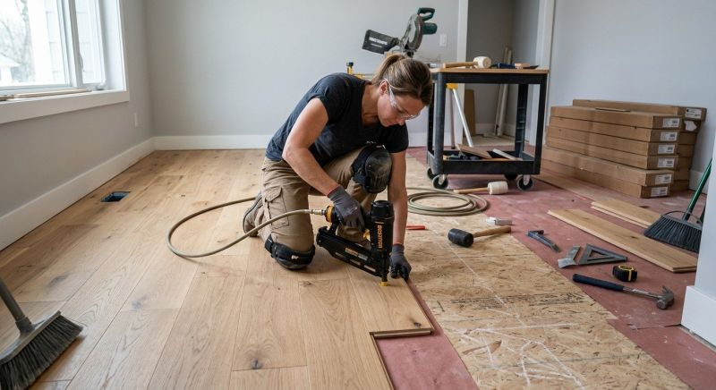 Hardwood Floor Renovation in Austin, TX