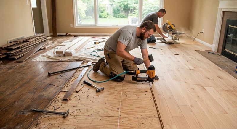 Hardwood Replacement in Manassas, VA