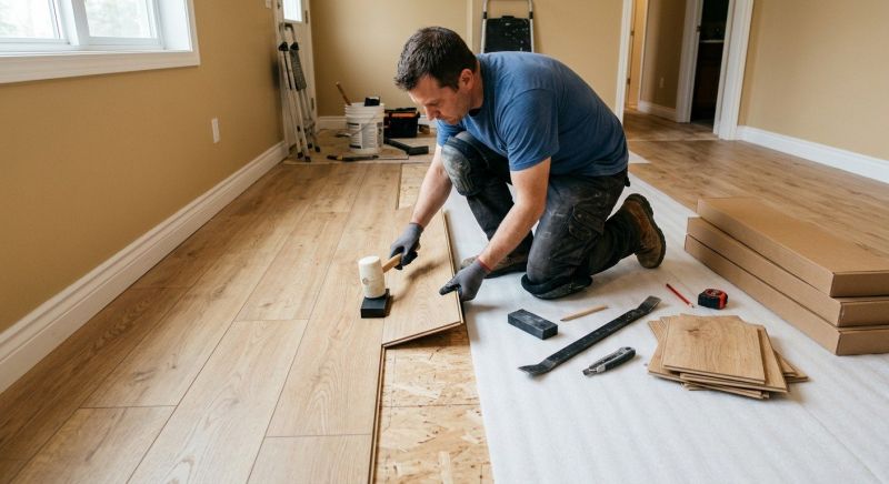 Laminate Floor Installation in Sacramento, CA