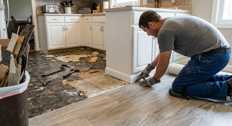 Linoleum Floor Installation in Manassas, VA
