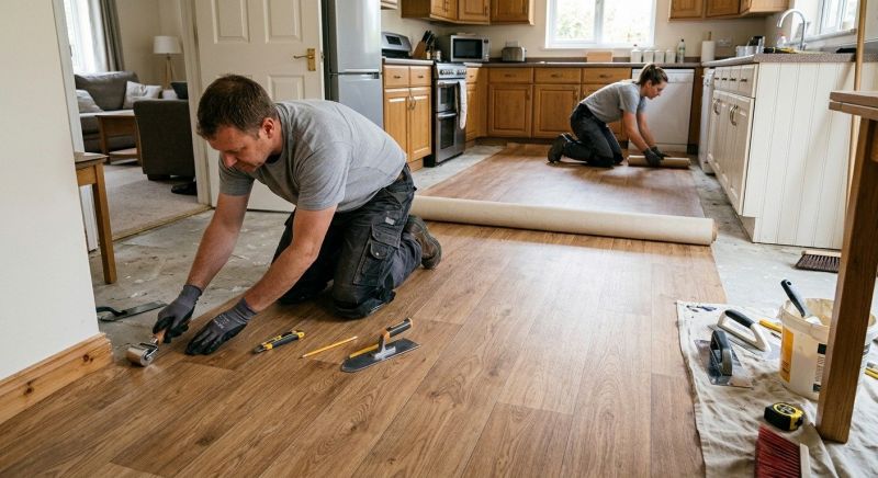 Linoleum Floor Installation in Longmont, CO
