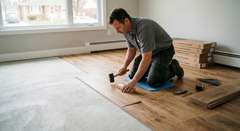 Linoleum Floor Installation in Austin, TX