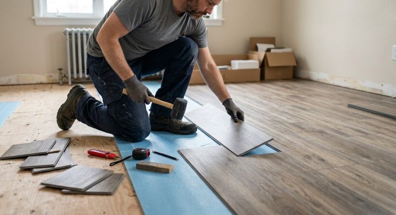 Linoleum Flooring Replacement in Longmont, CO