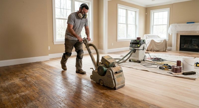 Mahogany Floor Refinishing in Kansas City, KS