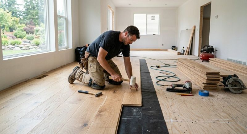 Oak Floor Installation in Phoenix, AZ
