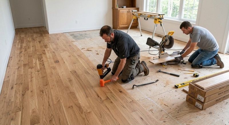 Oak Floor Replacement in Austin, TX