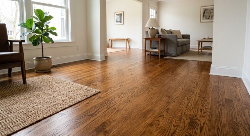 Oak Floor Varnishing in Kansas City, KS