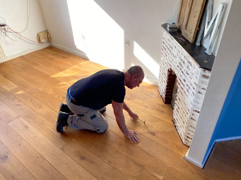 Pine Floor Installation in Austin, TX