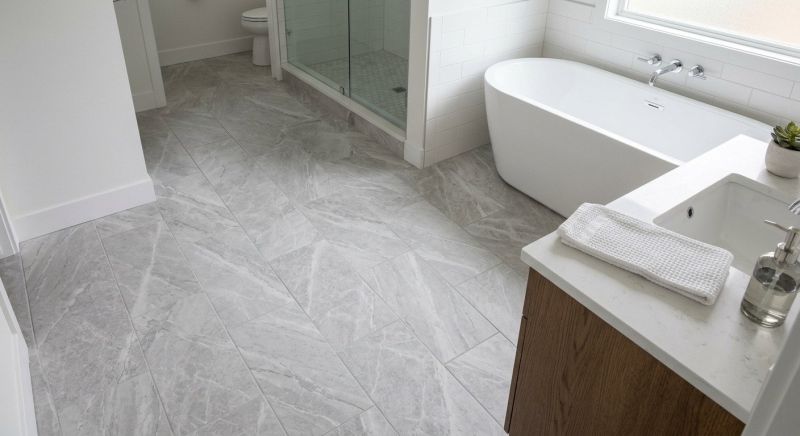 Restroom Floor Replacement in Frederick, MD