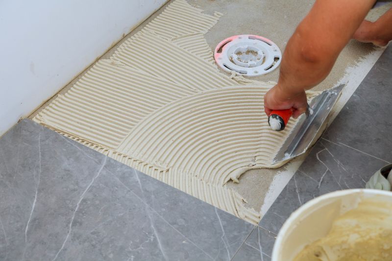 Restroom Floor Replacement in Fredericksburg, VA