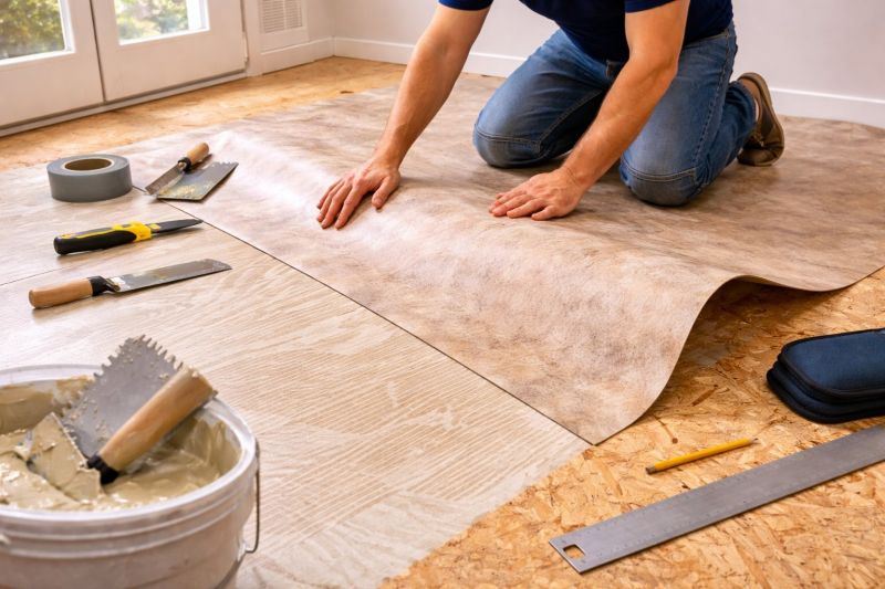 Sheet Flooring Installation in Austin, TX