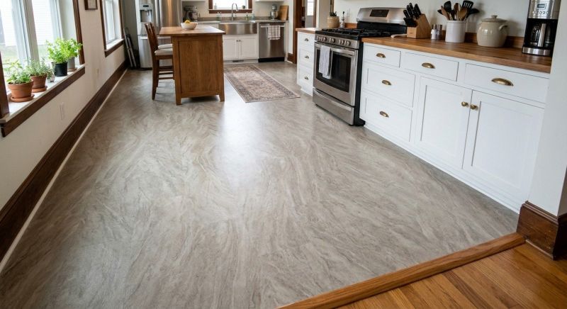 Sheet Linoleum Installation in Austin, TX