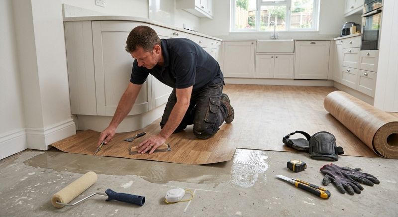 Sheet Linoleum Installation in San Antonio, TX