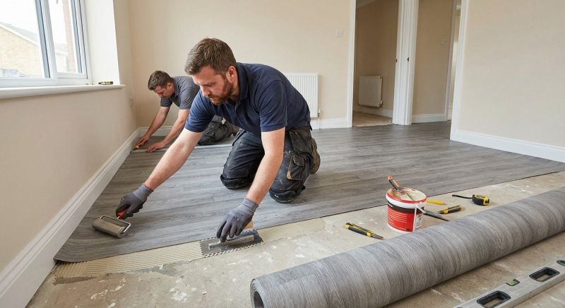 Sheet Linoleum Installation in Arvada, CO