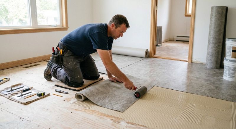 Sheet Vinyl Installation in Austin, TX