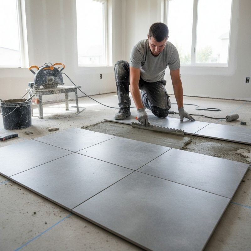 Slate Tile Floor Installation in Baltimore, MD