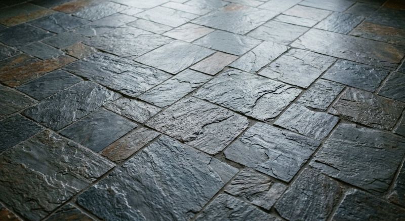 Slate Tile Floor Installation in Frederick, MD