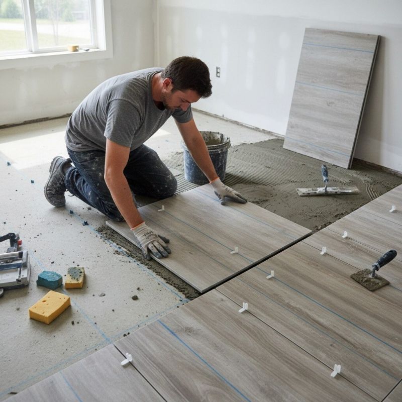 Tile Floor Installation in Loudoun County, VA