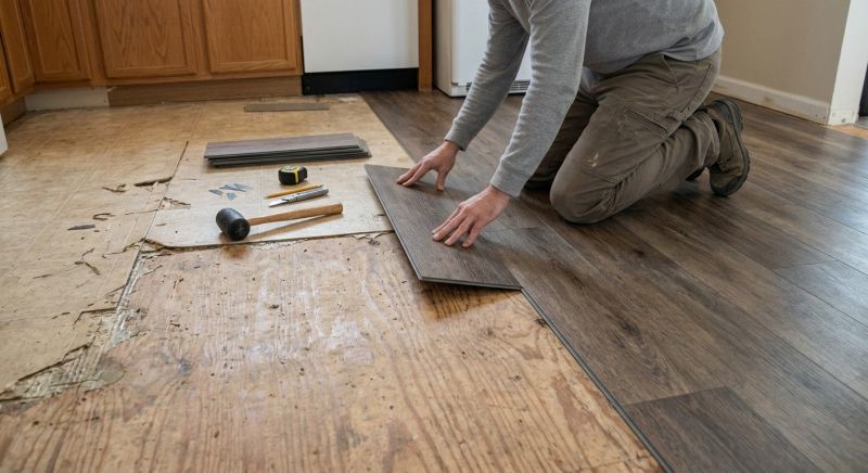 Vinyl Floor Replacement in San Antonio, TX