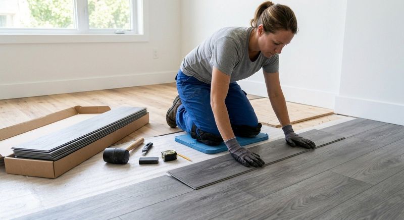 Vinyl Tile Installation in Longmont, CO