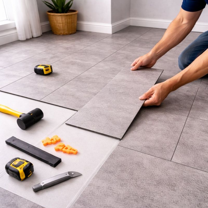 Vinyl Tile Installation in Boulder, CO