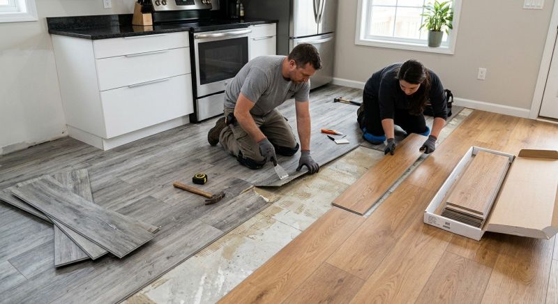 Vinyl Tile Installation in Phoenix, AZ