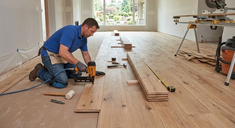 Wide Plank Floor Installation in Phoenix, AZ