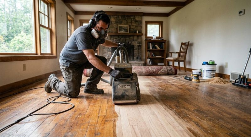 Wood Floor Refinishing in Olathe, KS