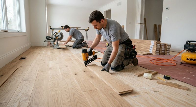 Wood Floor Replacement in Manassas, VA