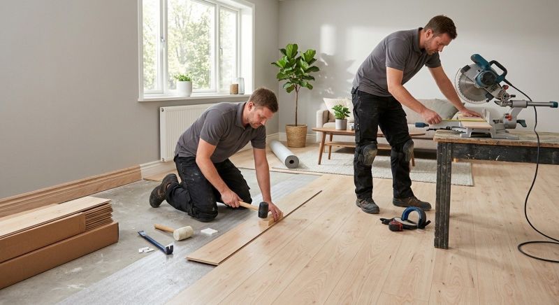 Wood Laminate Installation in Roseville, CA